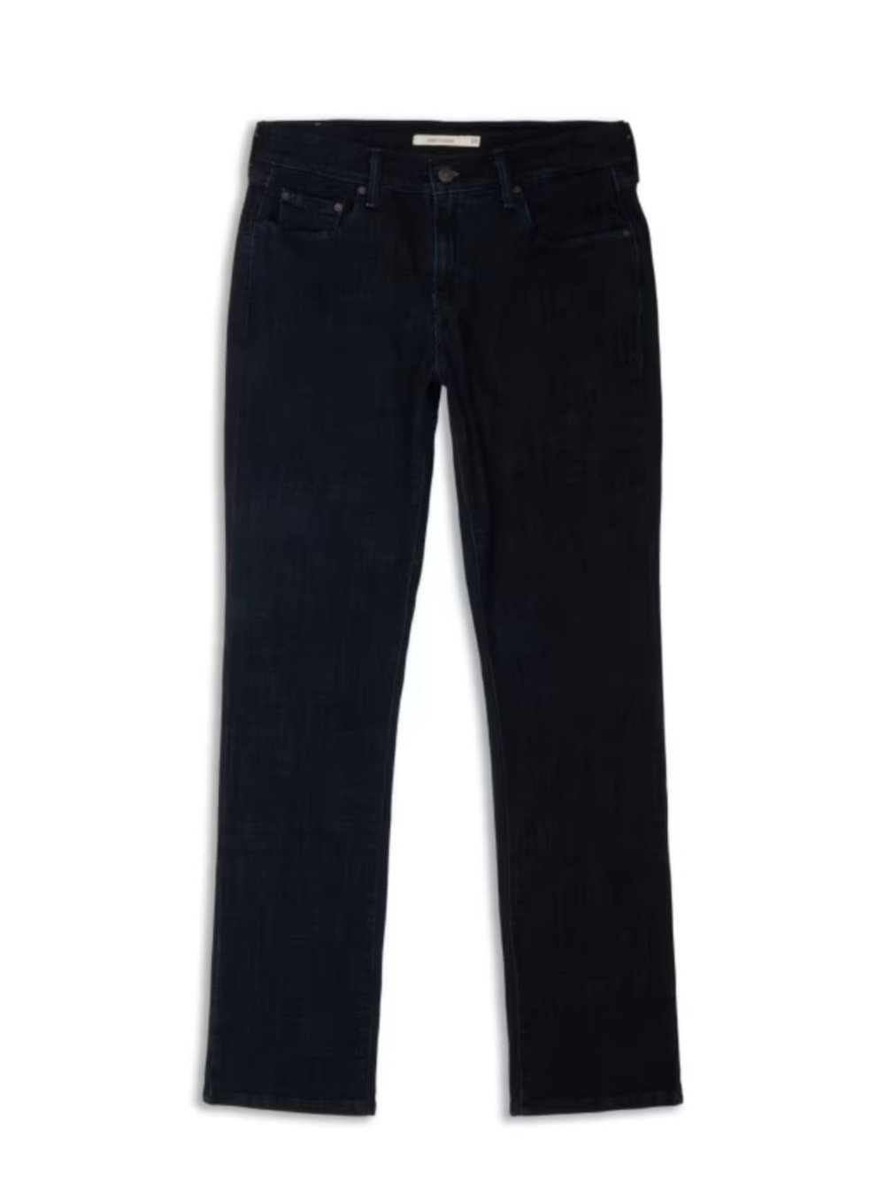 Levi’s 505 Straight Leg Jeans Women’s 28 Dark Blue Wash Mid Rise Classic Denim